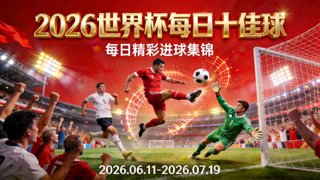 2026世界杯每日十佳球